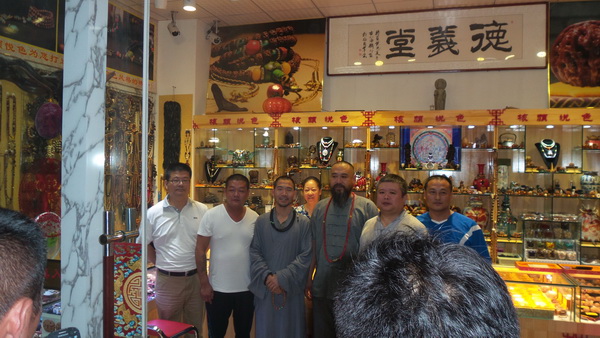 佛教协会来本店参观4